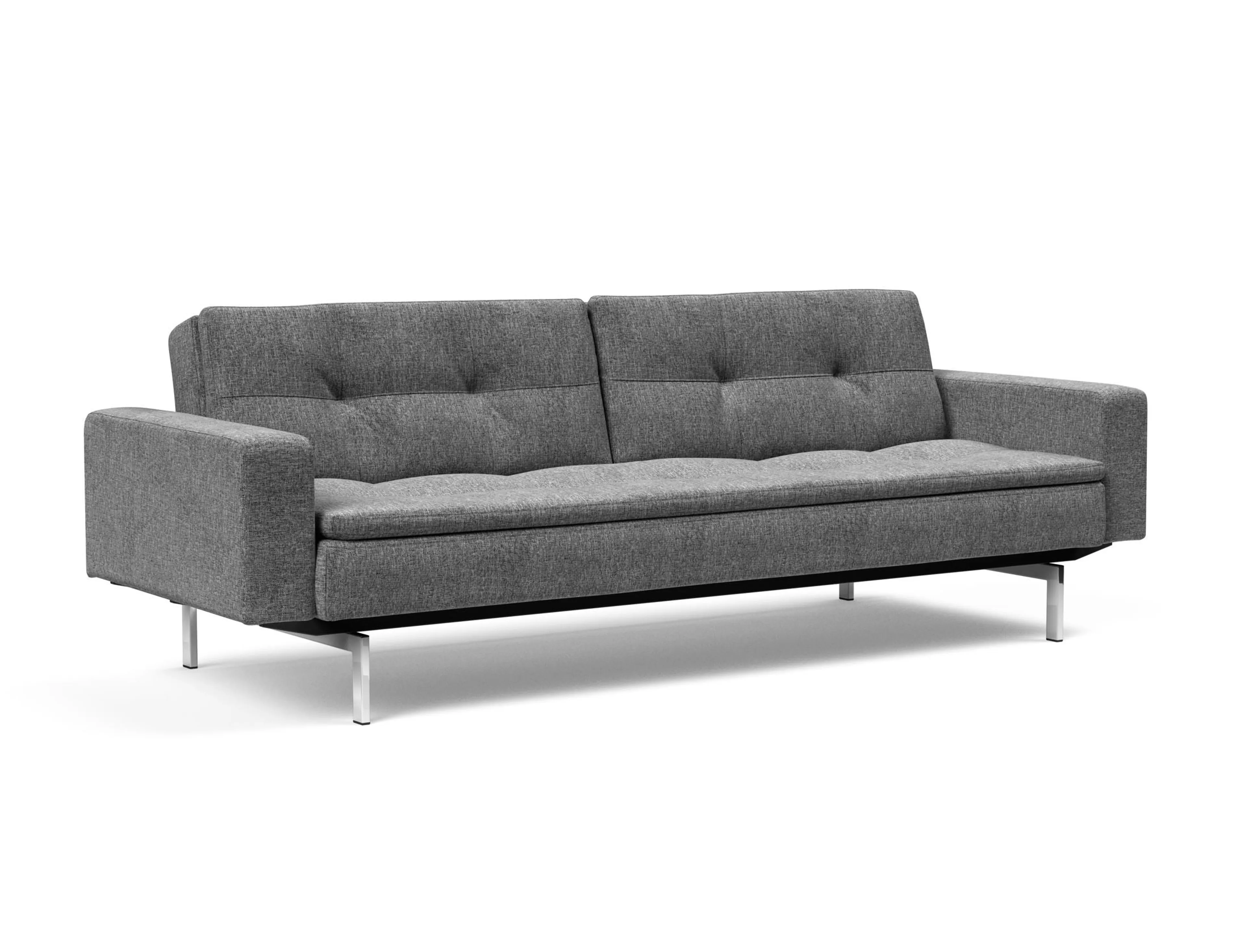 Schlafsofa mit Armlehnen Dublexo Chrom