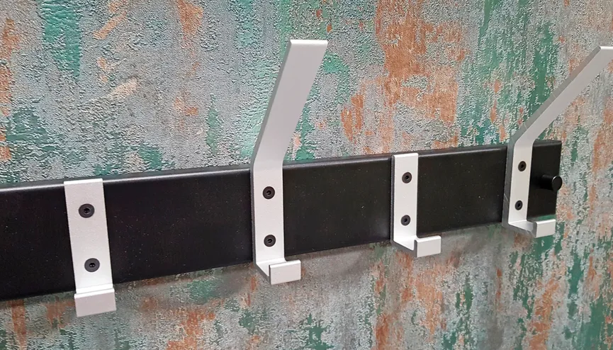 Garderobenleiste detail
