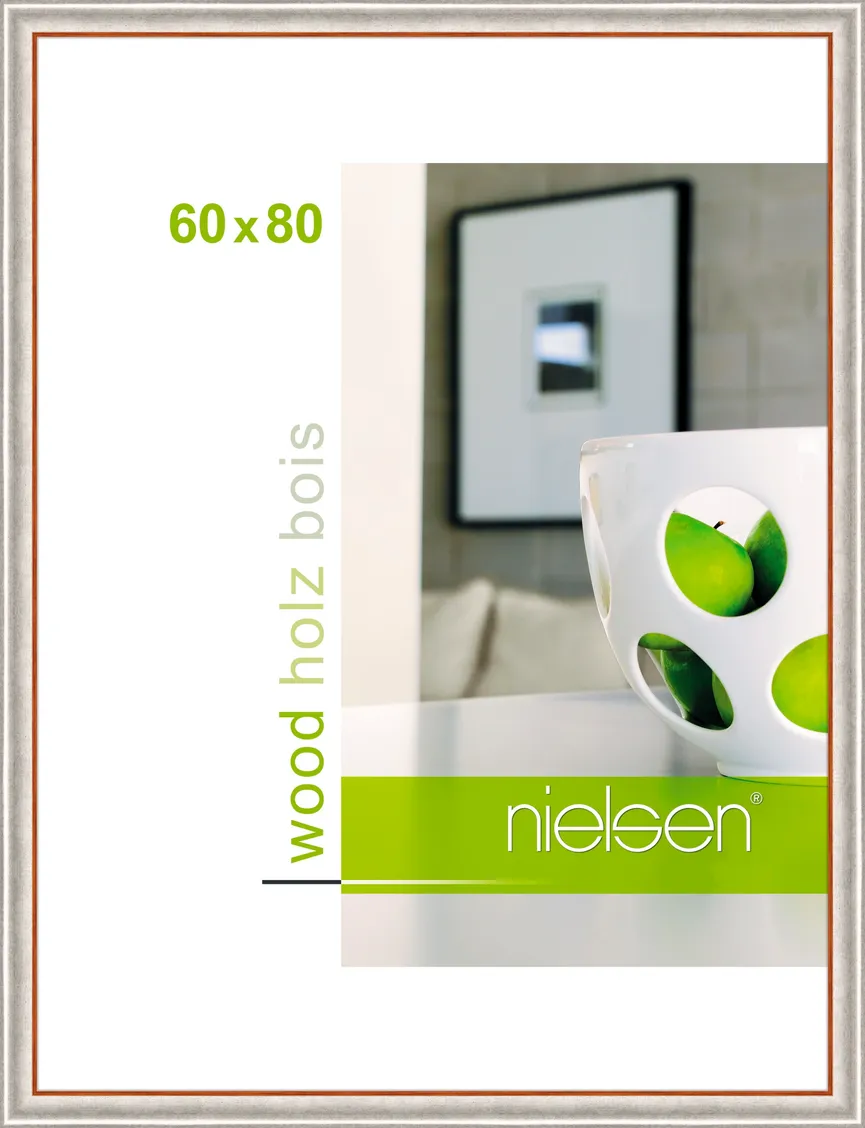 Rahmen Derby Silver 60x80 cm hauptaufnahme