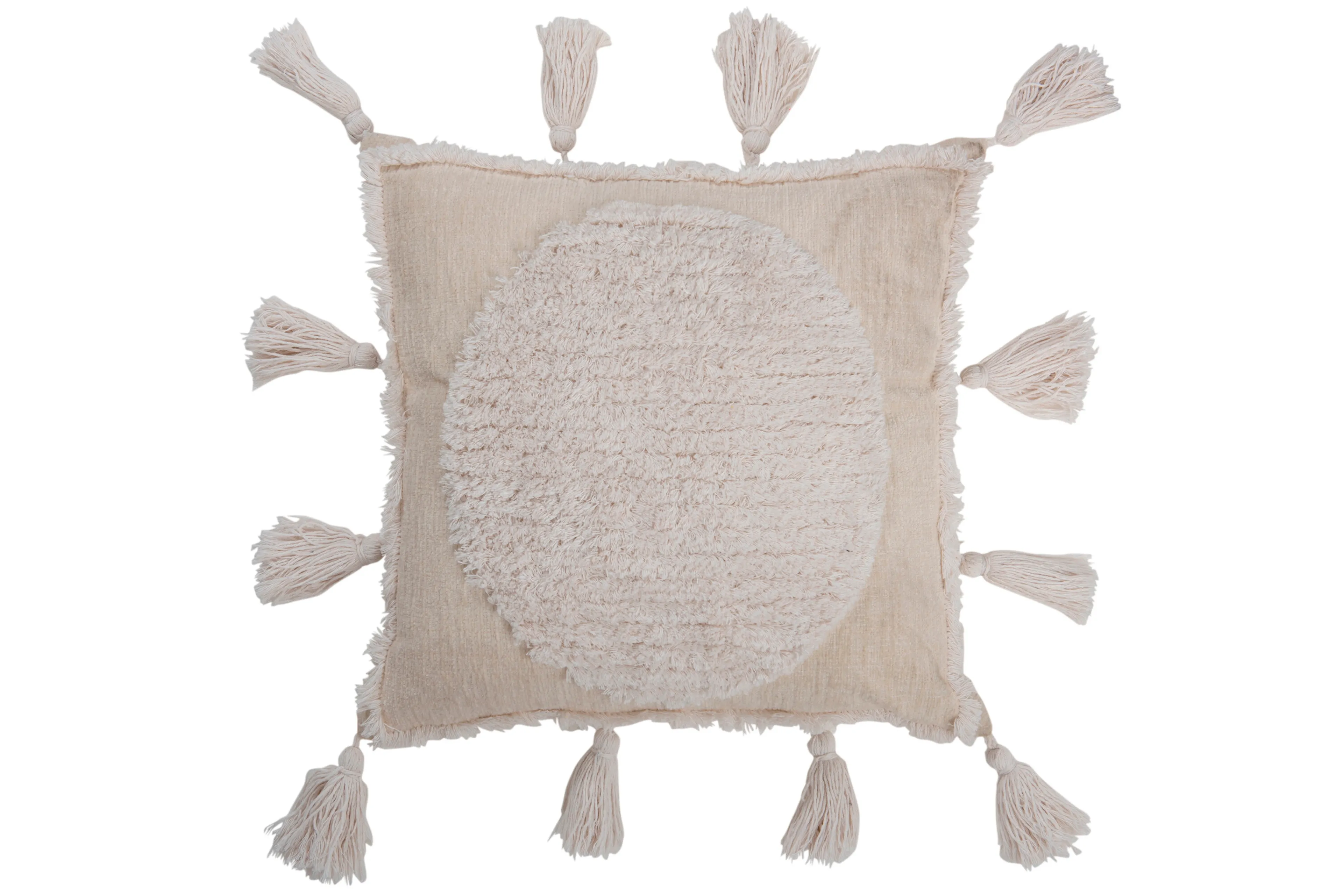 Kissen Quaste 45 x 45 cm
