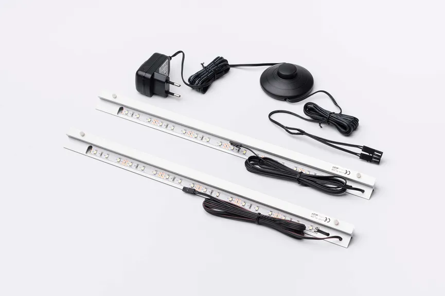 Glasboden-/Rückwandbeleuchtung hauptaufnahme