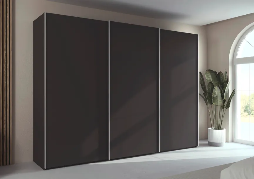 Schwebetürenschrank 3-trg. milieu