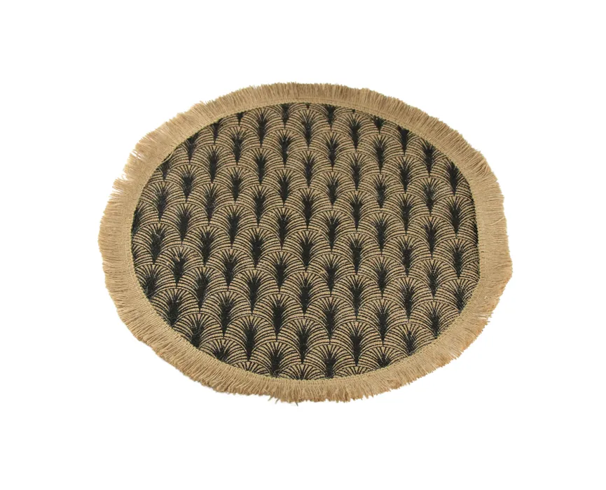 Tischset schwarz/natur hauptaufnahme