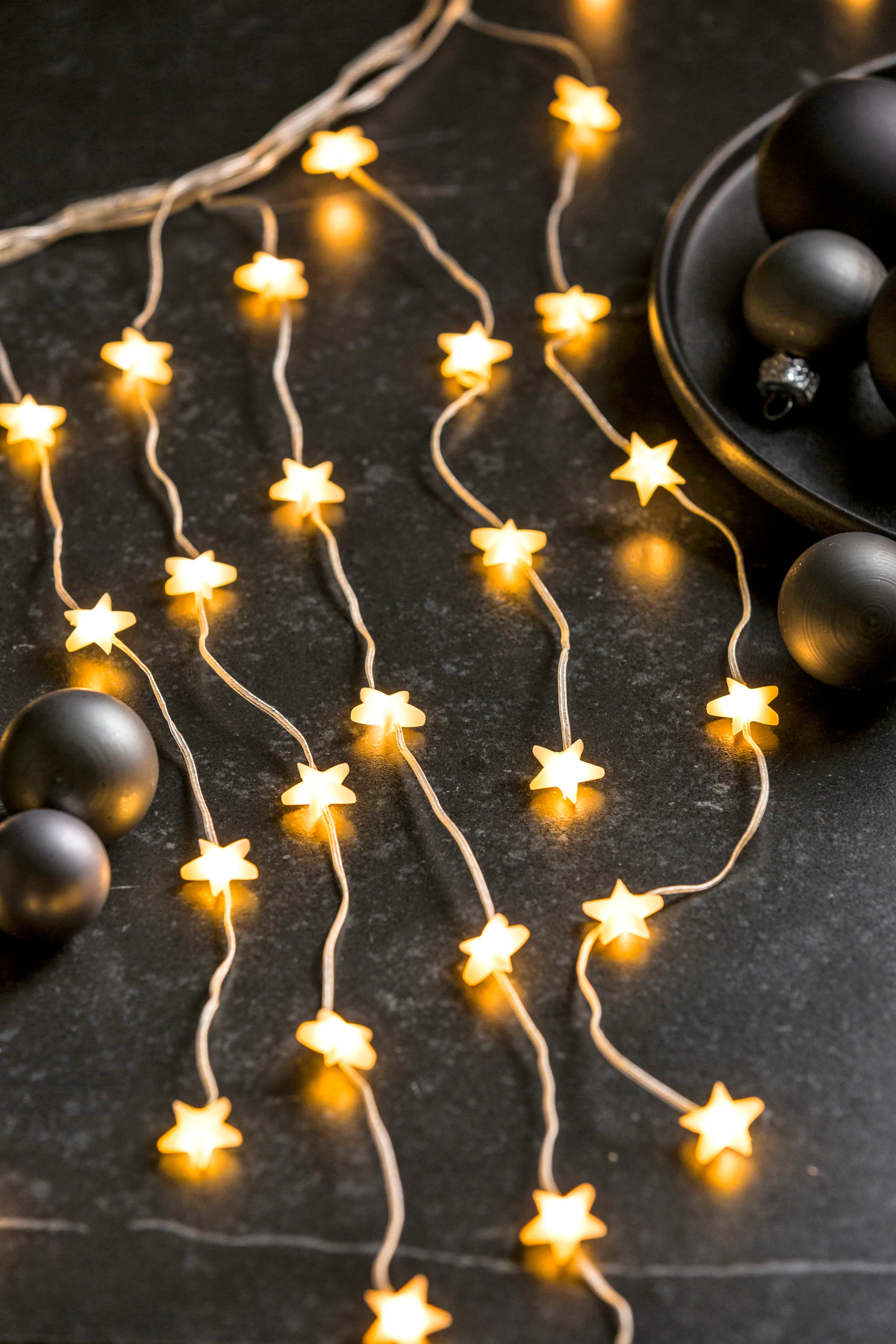 LED-Lichterkette Vorhang