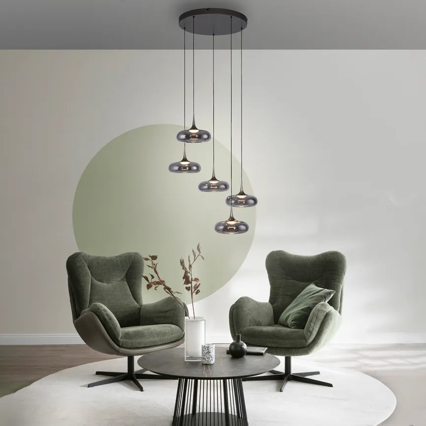 Pendelleuchte "POSH" milieu