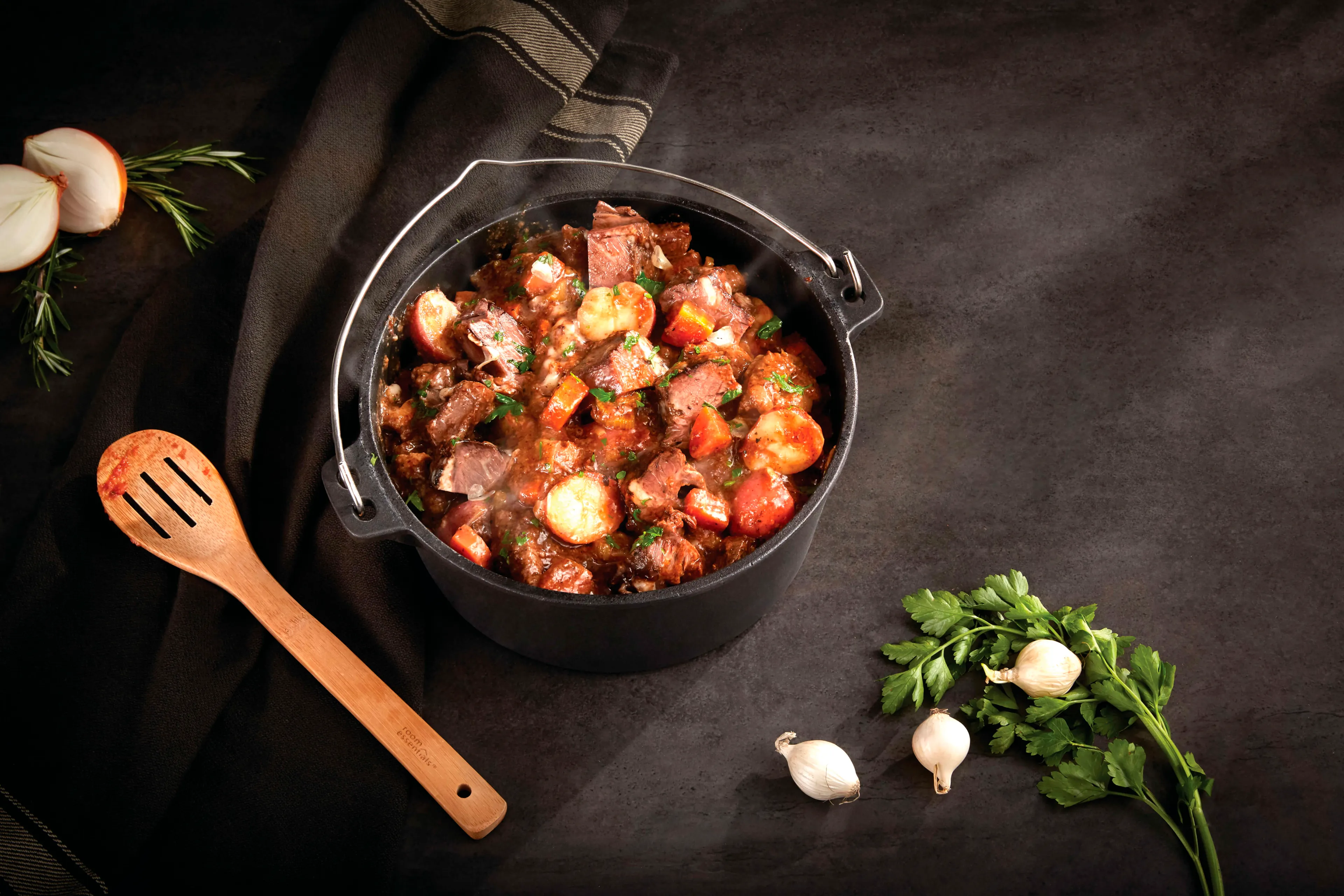 Grilltopf Dutch Oven mit Deckel
