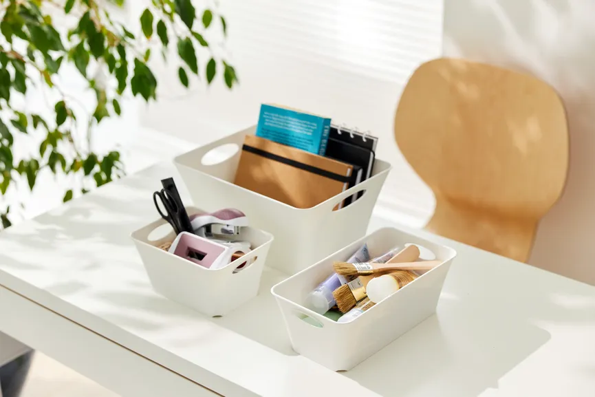 Box "Living" 1,5 Liter weiß milieu