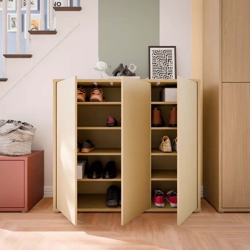 Schuhschrank 3T detail