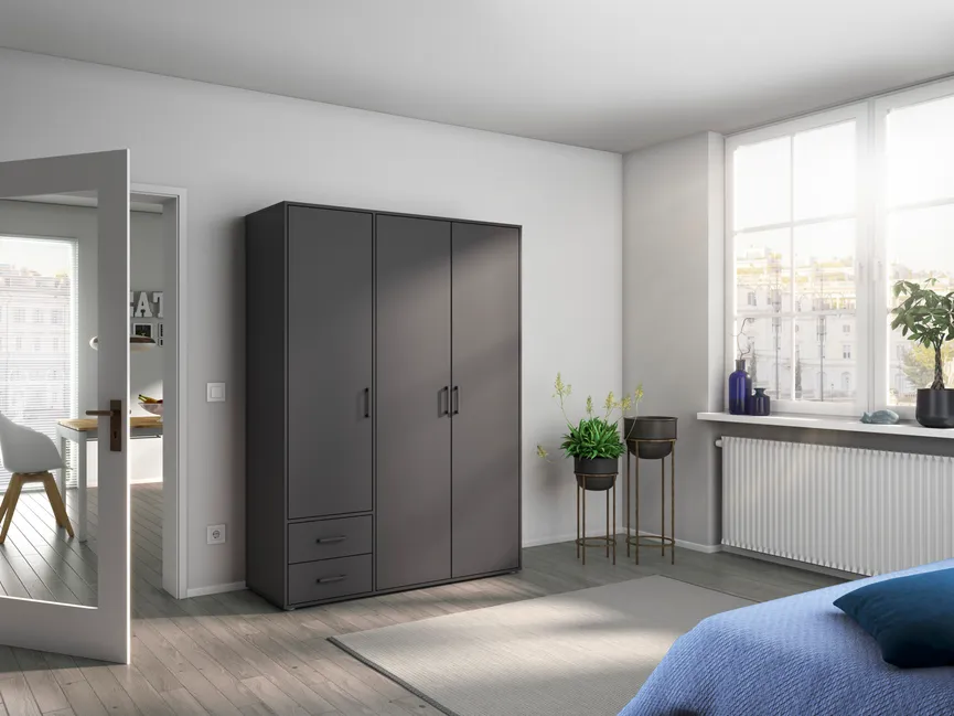 Drehtürenschrank 3-trg. milieu
