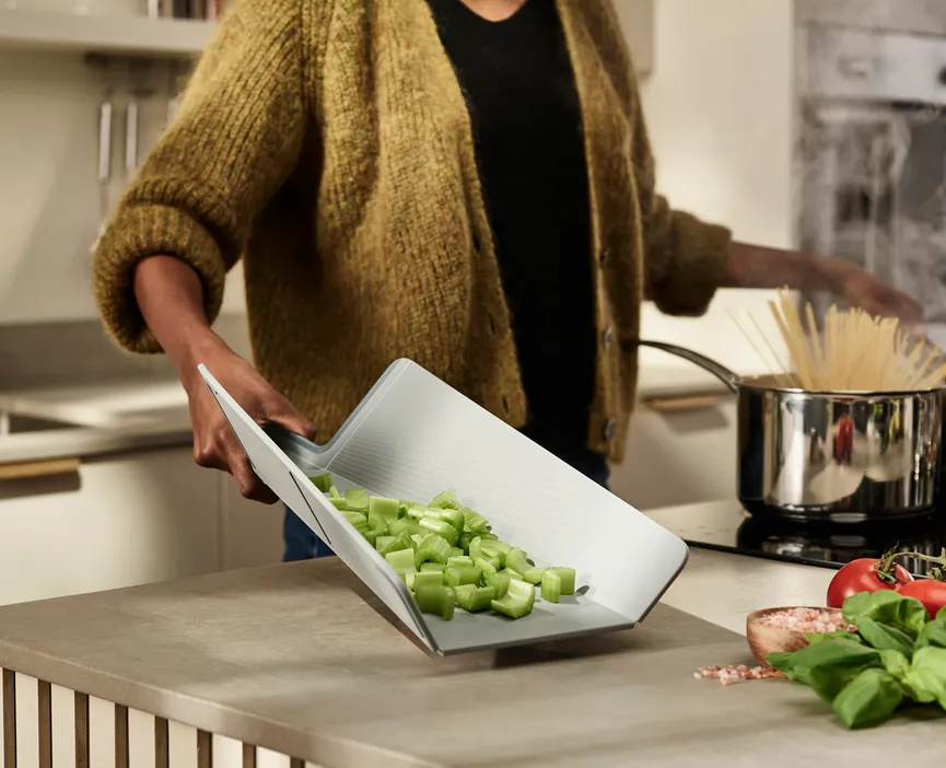 Schneidbrett Chop2Pot Plus milieu