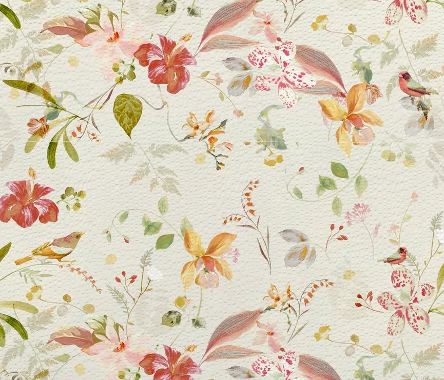 Seersucker-Bettw. Blume 135200 material_farbe