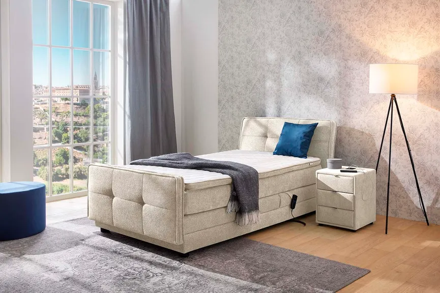 Boxspringbett 120x200 cm milieu