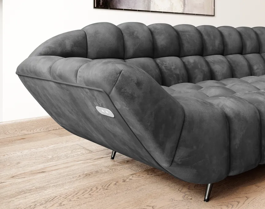 Ecksofa motorisch detail