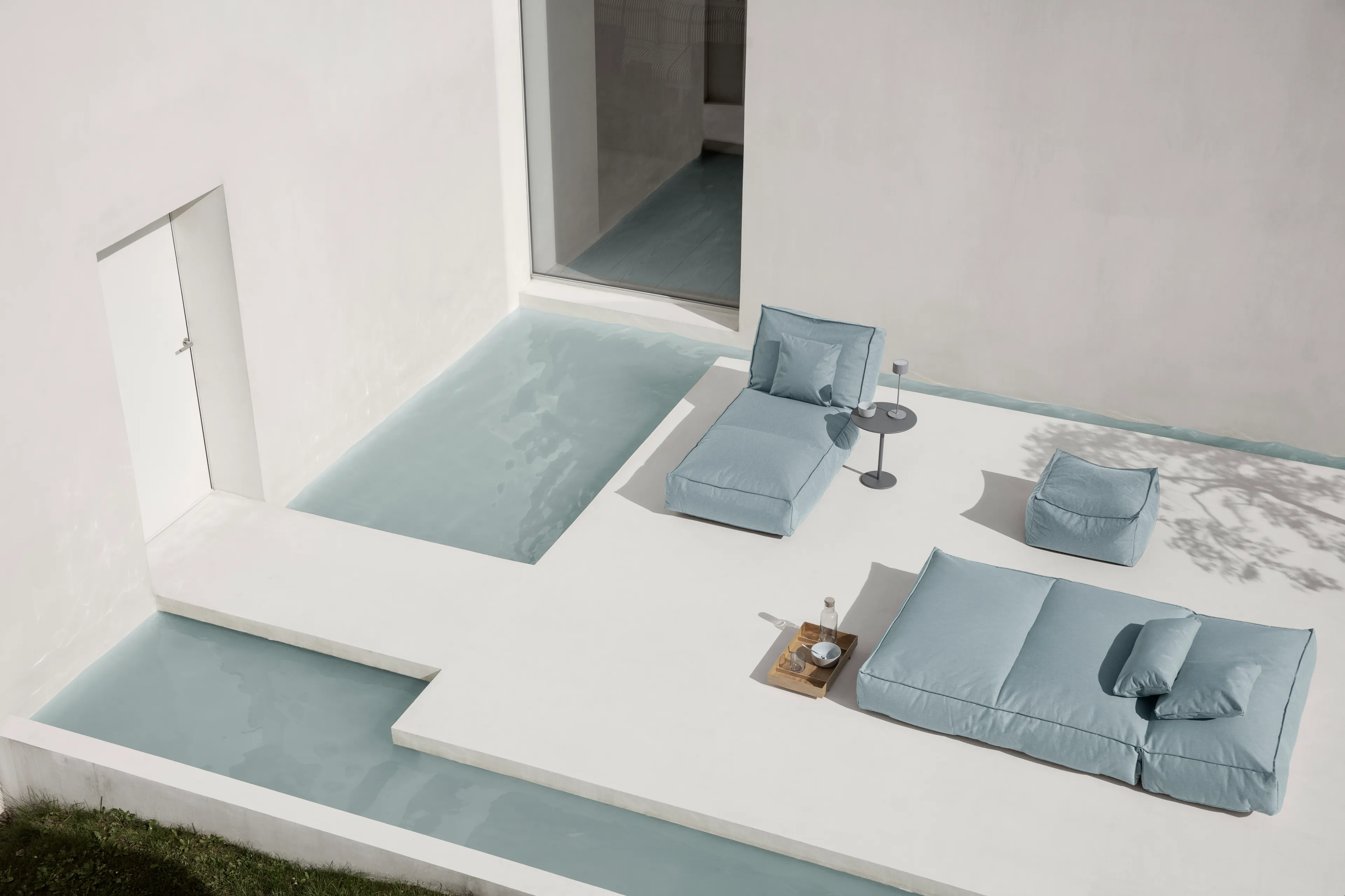 Gartenliege Stay Daybed S 80x25x190 cm 