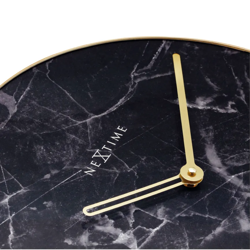 Quarzwanduhr "Marble" detail