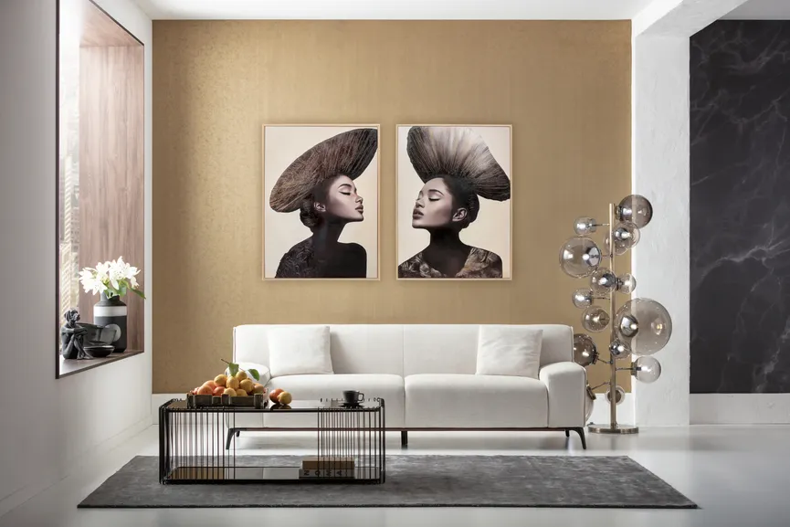 Wandbild left milieu