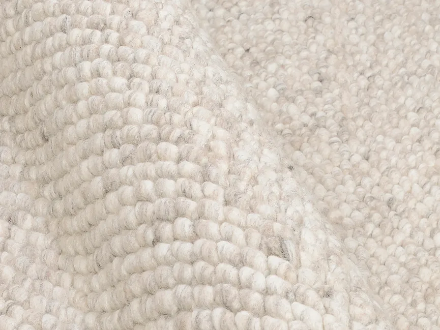 Handwebteppich wendbar detail