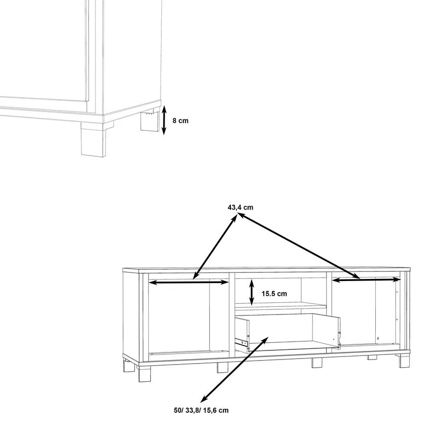 TV-Lowboard detail