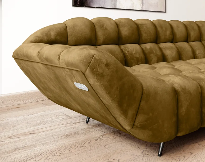 Ecksofa motorisch detail