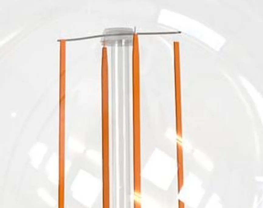 E27/9W LED Globeform dimmbar detail