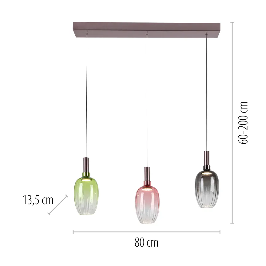 Pendelleuchte "Irides" detail
