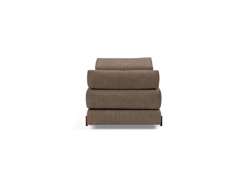 Klappsofa Indu schwarz detail