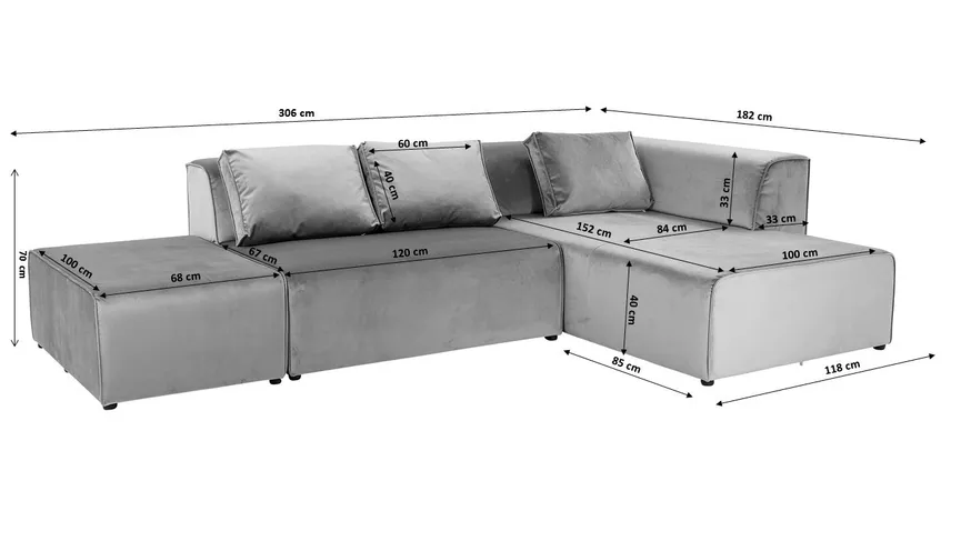 Ecksofa detail
