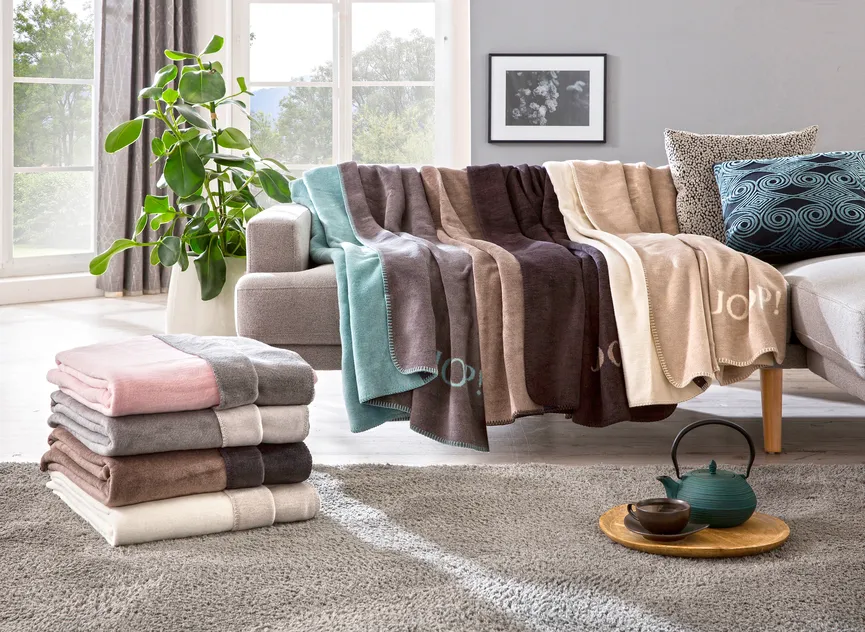 Decke JOOP! Uni-Doubleface milieu