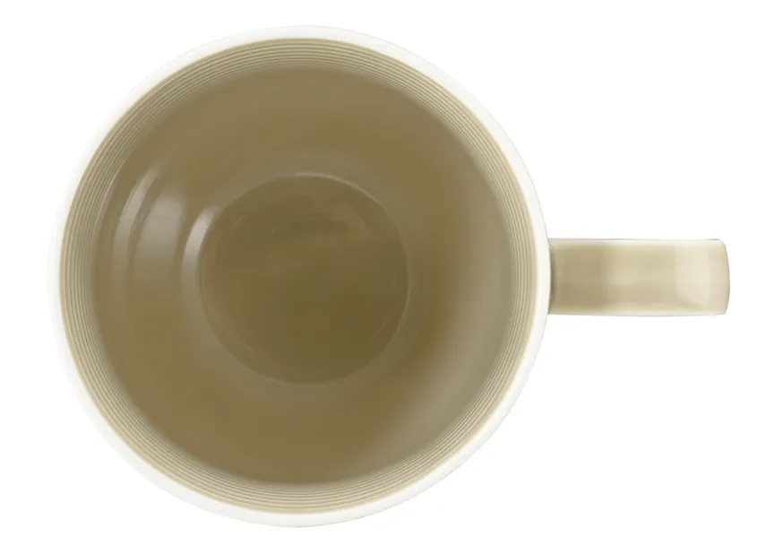 Becher "Beat" 350 ml sandbeige detail