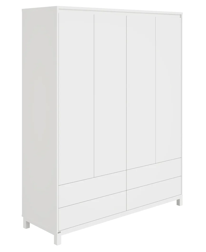 Kleiderschrank 4-trg. material_farbe
