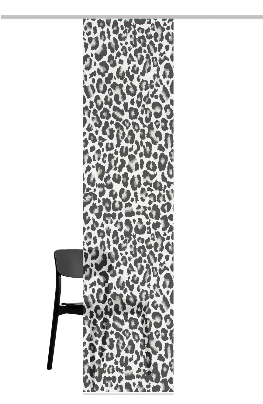 Schiebevorhang Leopard detail