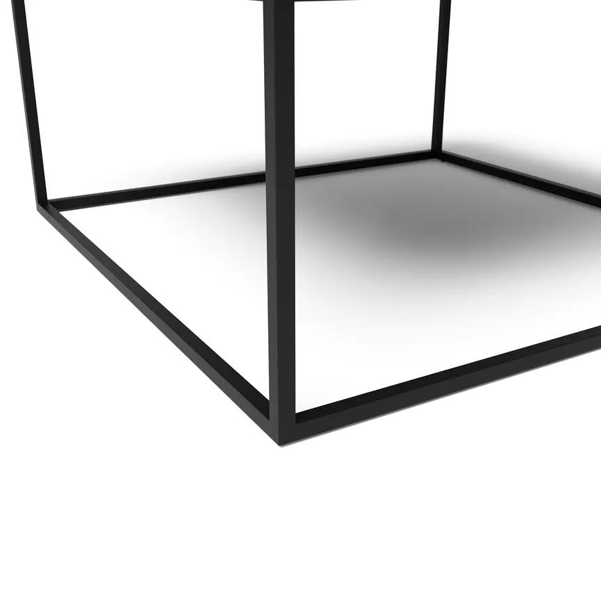 Couchtisch Cube Marmorkeramik detail