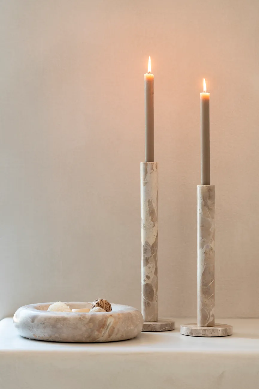 Schüssel "Nied" beige milieu