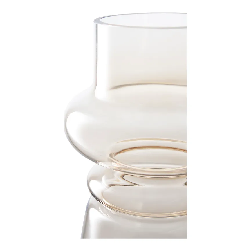 Vase "Vase" rauchbraun detail