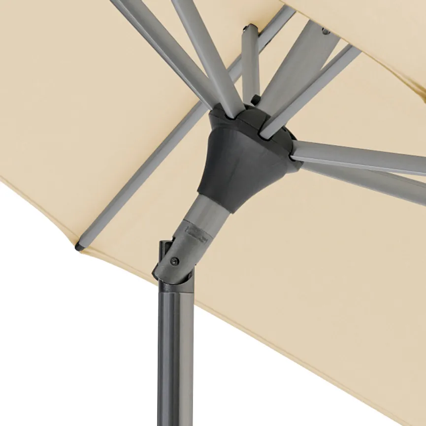 Marktschirm rund detail