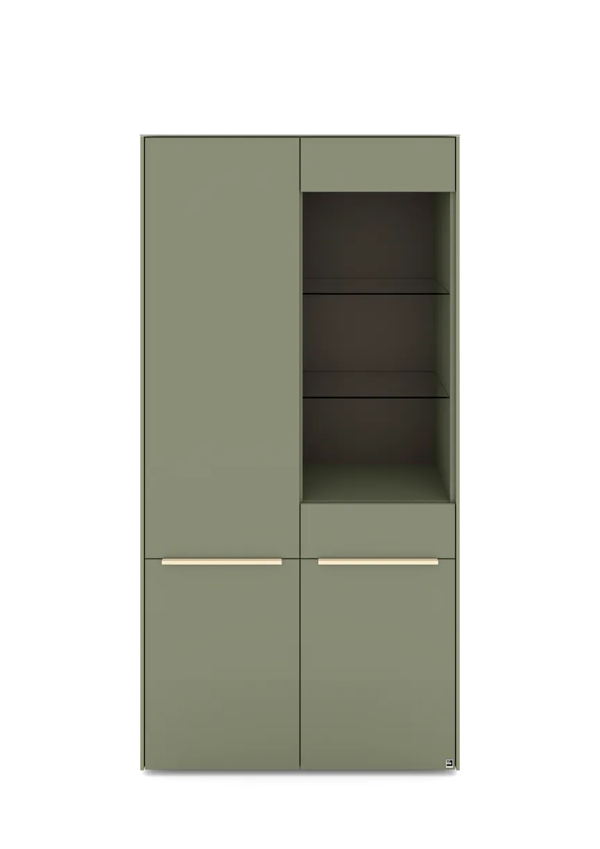 Vitrinenschrank detail