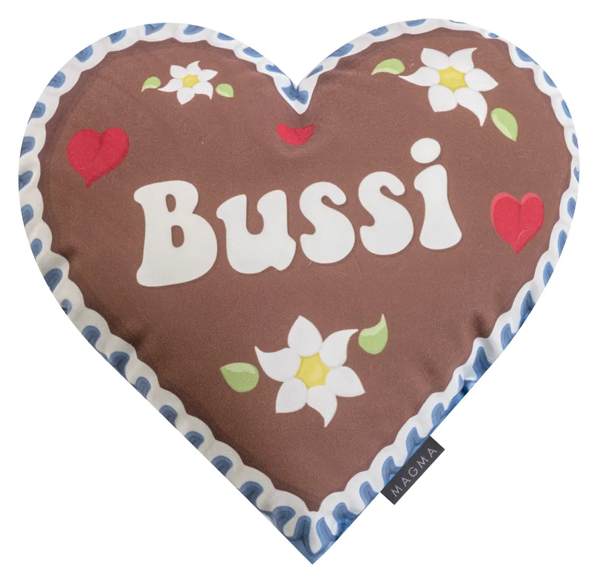 Herzkissen Bussi 35x35cm hauptaufnahme