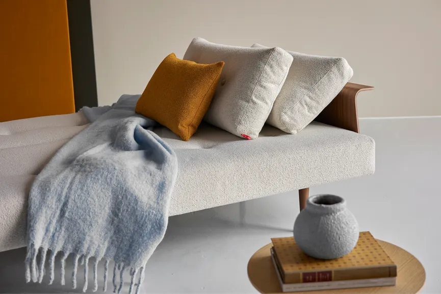 Sofa+AL dunkles Holz detail