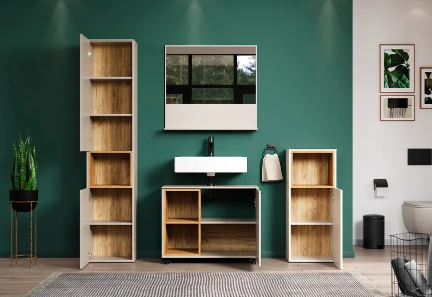 Hochschrank 2-trg. detail