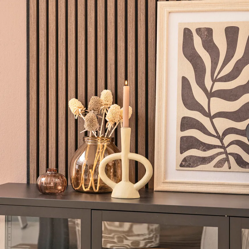 Vase braun milieu