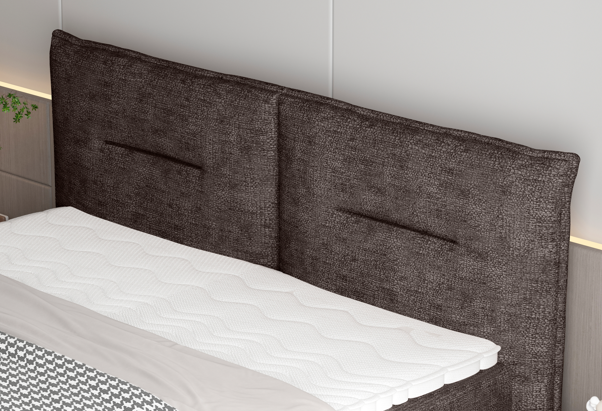 Boxspringbett LF 140x200 cm detail