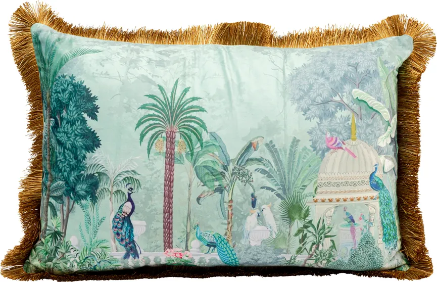 Kissen "Jungle Temple" hauptaufnahme