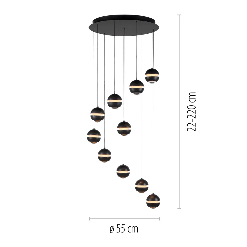 Pendelleuchte "LINI" detail