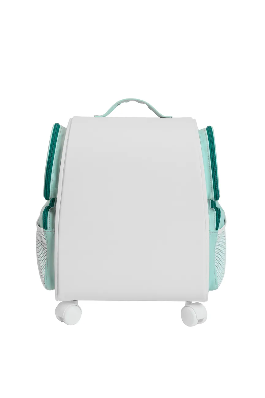 Rollcontainer mintgrün detail