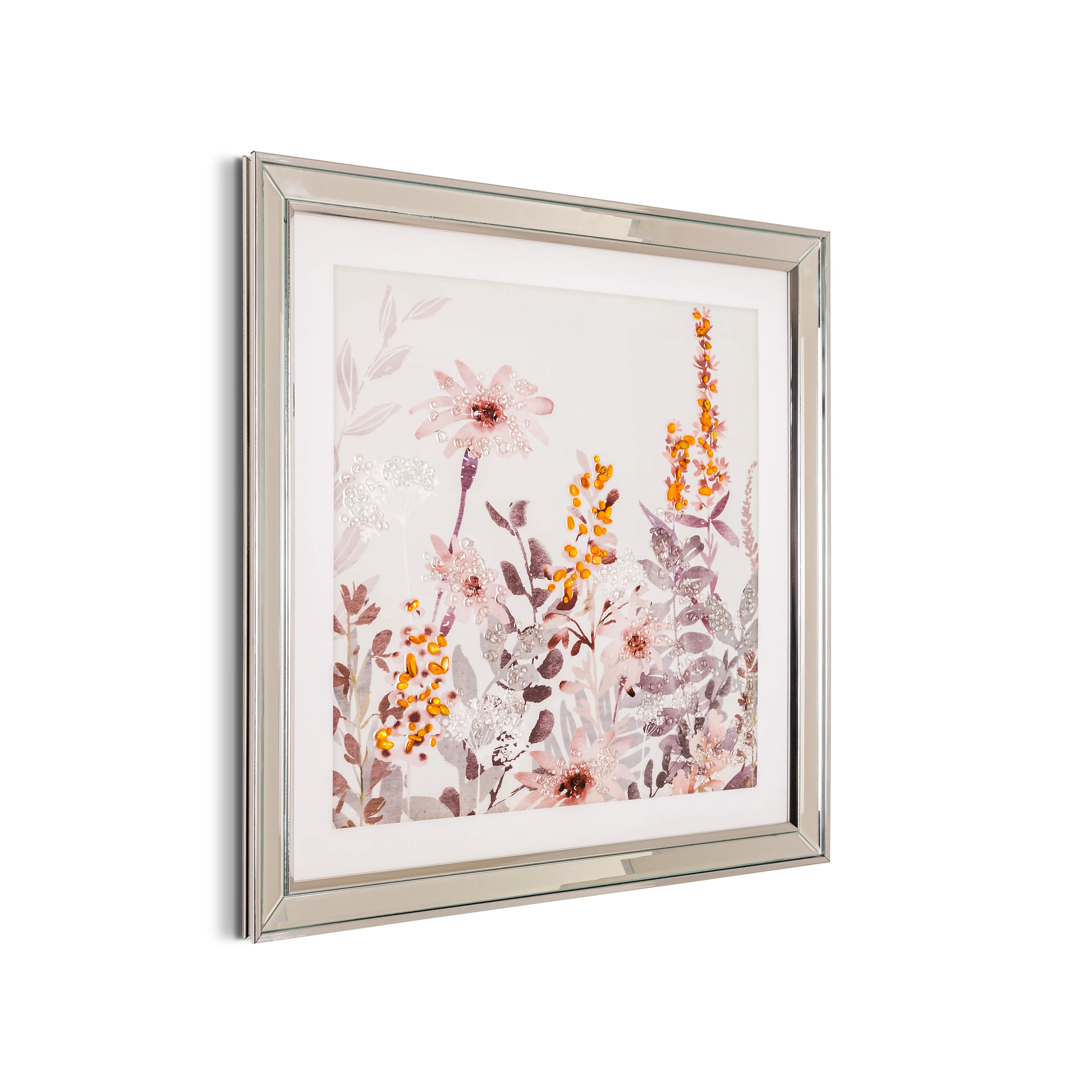 Wandbild 56,7 x 56,7 cm Blumen I