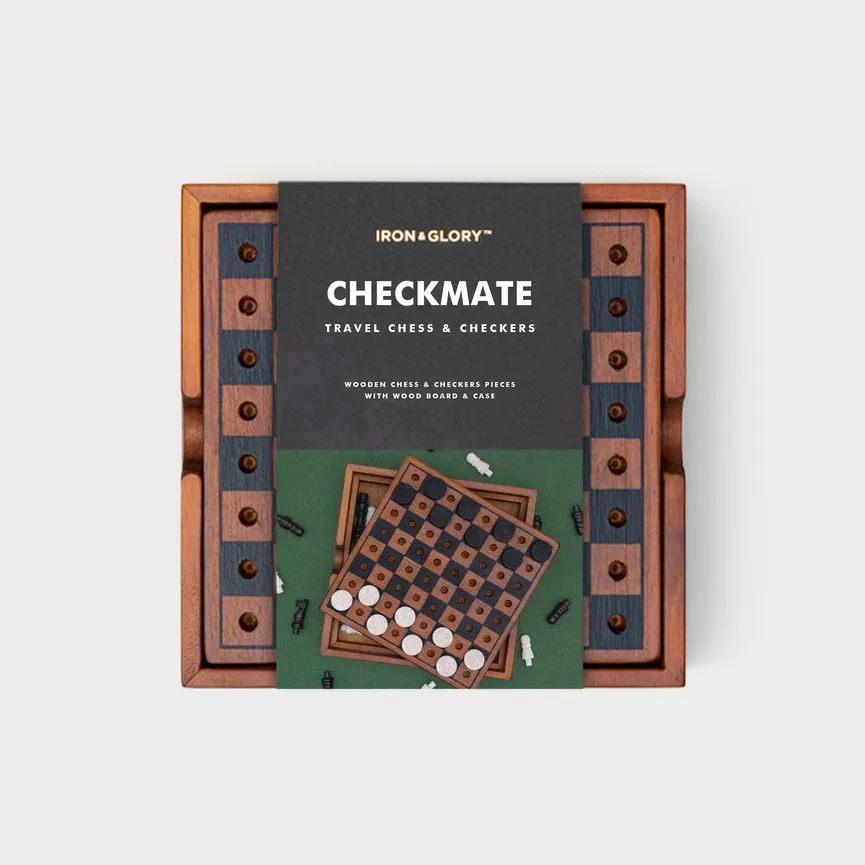 Schach und Dame detail