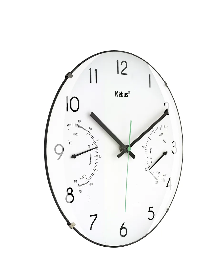 Quarz-Wanduhr detail