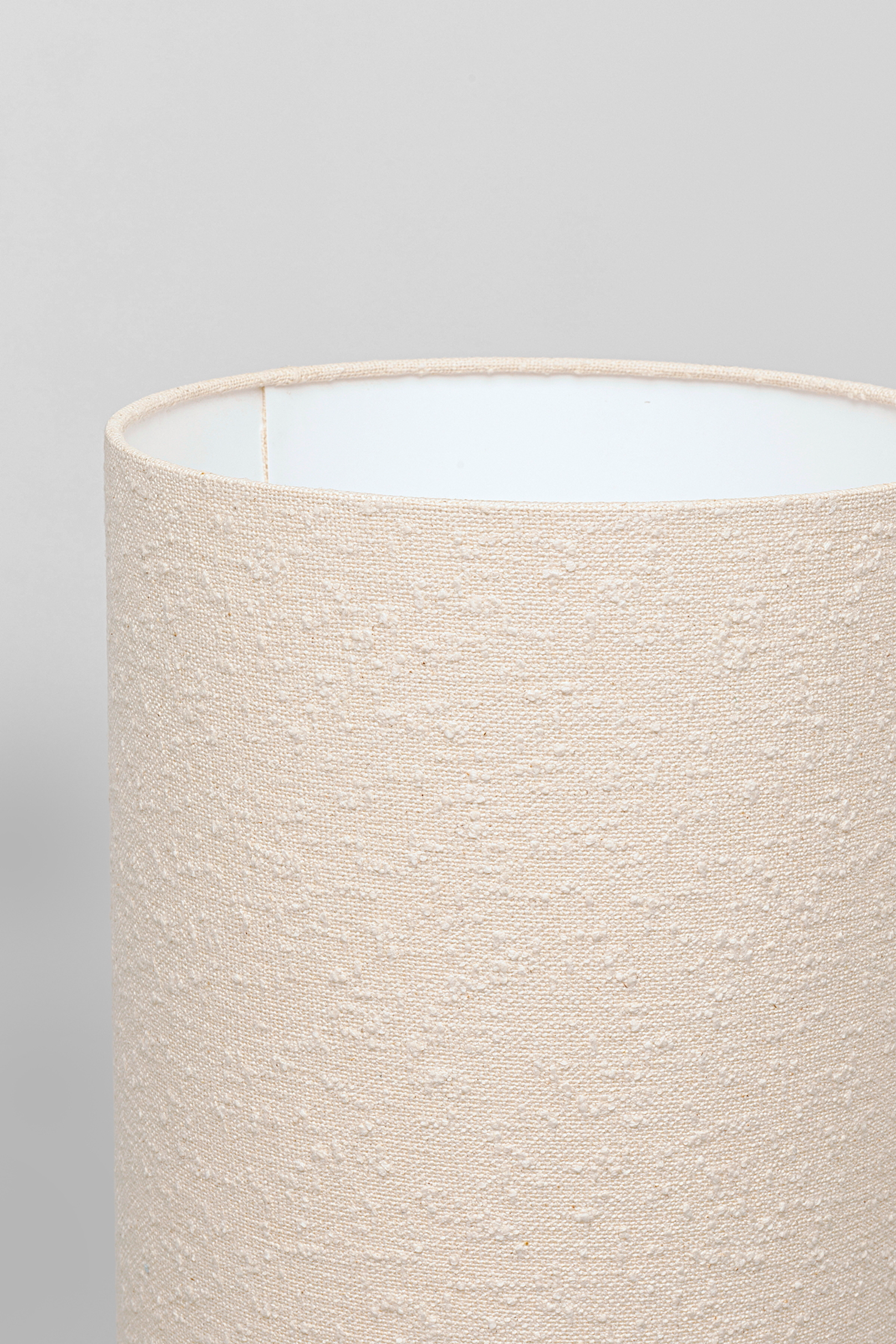 Hockerleuchte "Marleen beige" detail