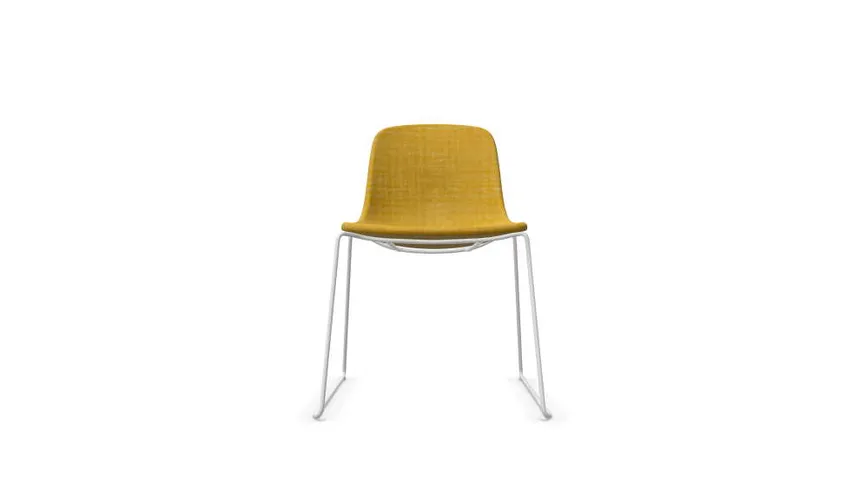Stuhl Sled fully upholstered detail