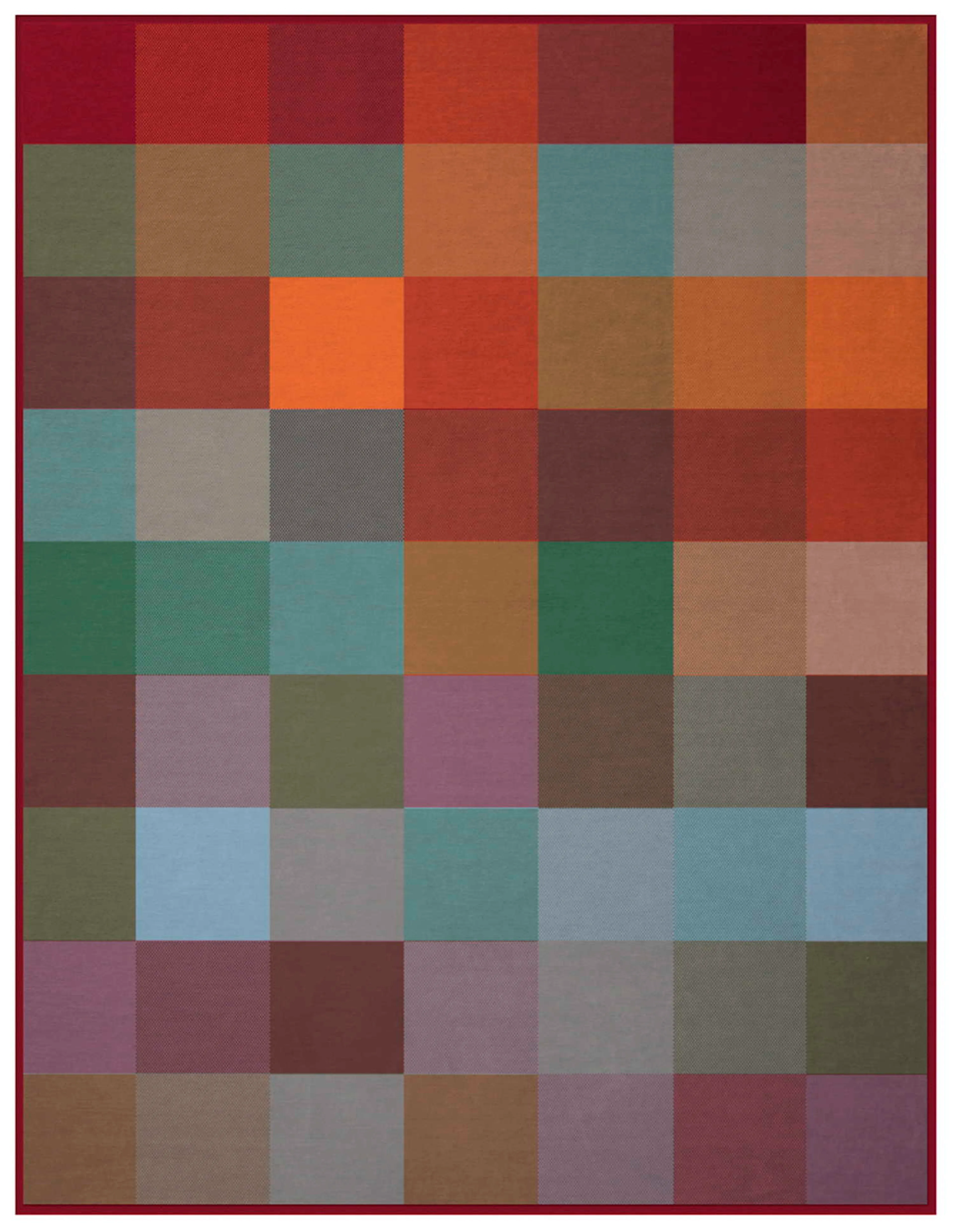 Kuscheldecke Squares & Plains 150x200 cm